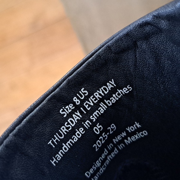 Thursday Boot Co. Tempo - Color: Black - Size: Women 8 - Picture 9 of 10